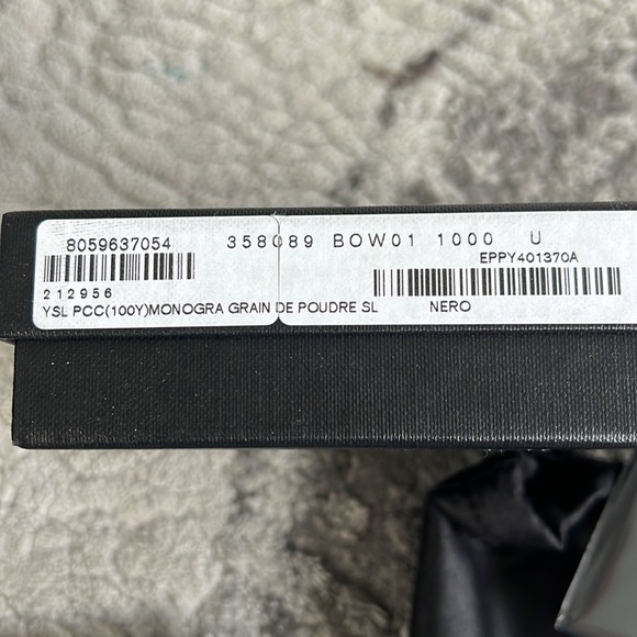 YSL monogram card case - Picture 6 of 8